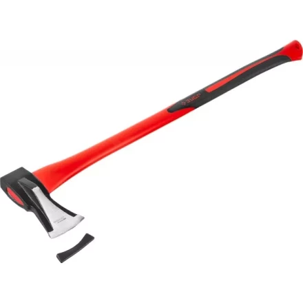 Топор- колун ЗУБР "МАСТЕР" кованый с двухкомпонентной фиберглассовой рукояткой, "ушастый", 2кг/880мм 20616-20 купить в Надыме