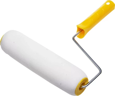 Валик "СТРУКТУРНЫЙ ПОРОЛОН В ГОРОШЕК" малярный в сборе, бюгель 6мм, 80x240мм, STAYER Profi 0367-24 купить в Надыме