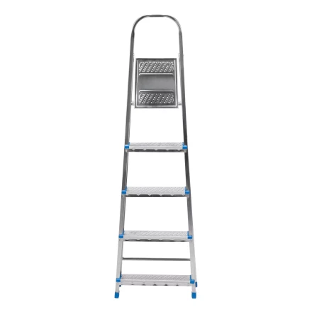 Стремянка Сибртех 97837, 5 ступеней, стальная, оцинкованная купить в Надыме