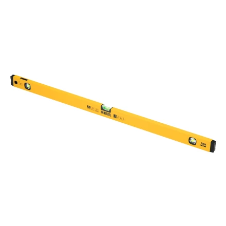 Уровень алюминиевый Denzel, магнит, фрезерованный, 3 глазка (1 зеркал.), 0,5 мм/м, 1000 мм, 33693 купить в Надыме