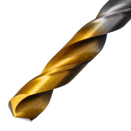 Сверло спиральное по металлу Denzel, 11 х 195 мм, Р6М5, Golden Tip, удлиненное 718264 купить в Надыме