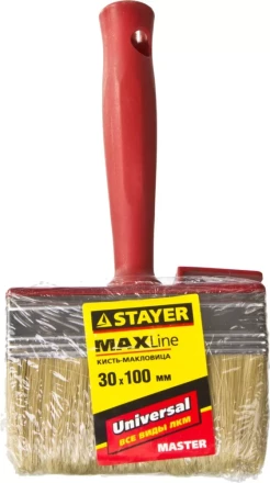 Макловица STAYER &quot;MASTER&quot; UNIVERSAL, светлая щетина, пластмассовый корпус, 3х10см 01824-10 купить в Надыме