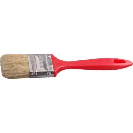 Кисть плоская STAYER "UNIVERSAL-EURO", светлая натуральная щетина, пластмассовая ручка, 50мм 0108-50 купить в Надыме