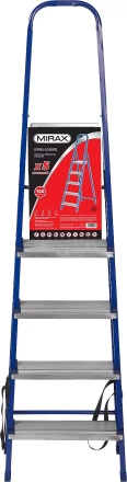 Лестница-стремянка стальная, 5 ступеней, 101 см, MIRAX 38800-05 купить в Надыме