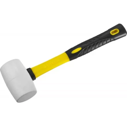 Киянка STAYER "PROFI" резиновая БЕЛАЯ, с фиберглассовой ручкой, 230г 20533-230 купить в Надыме