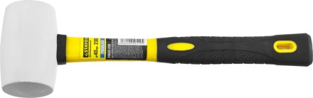 Киянка STAYER &quot;PROFI&quot; резиновая БЕЛАЯ, с фиберглассовой ручкой, 230г 20533-230 купить в Надыме