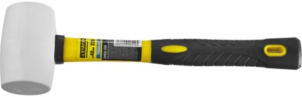 Киянка STAYER &quot;PROFI&quot; резиновая БЕЛАЯ, с фиберглассовой ручкой, 230г 20533-230 купить в Надыме