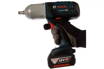 Bosch Аккумуляторный ударный гайковерт GDS 18 V-LI HT 06019B130A купить в Надыме