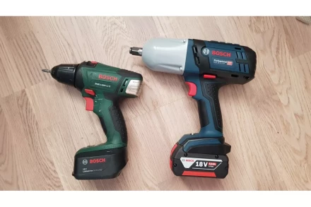 Bosch Аккумуляторный ударный гайковерт GDS 18 V-LI HT 06019B130A купить в Надыме