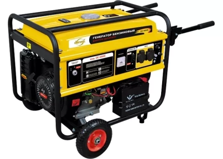 Генератор бензиновый DENZEL GE 4500Е электростартер 94683 купить в Надыме