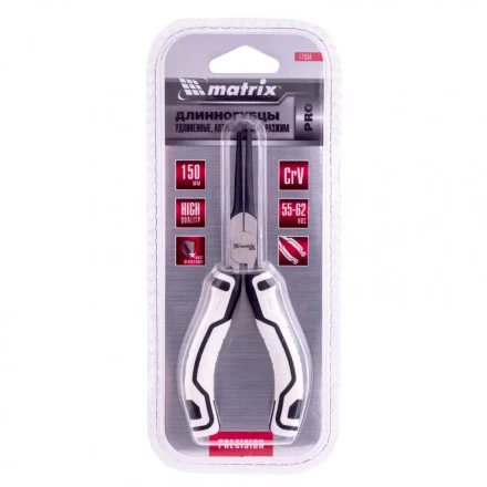 Длинногубцы Mini удлиненные 150 мм авторазжим Pro Matrix 17834 купить в Надыме