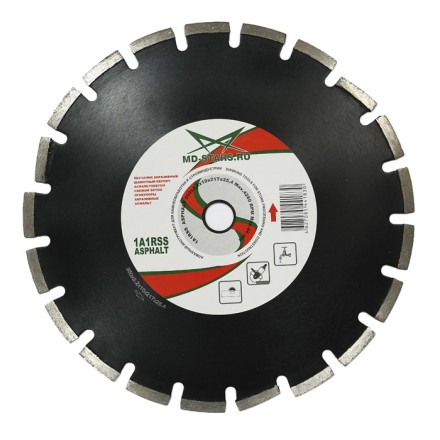 Диск алмазный 1A1RSS ASPHALT PROFESSIONAL MD-STARS 350*3,2*10*21T*25,4 mm купить в Надыме