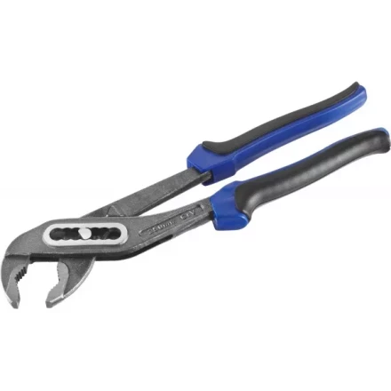 Клещи переставные, коробчатый шарнир, натуральное покрытие, двухкомпонентная рукоятка, 250мм, СИБИН 22363-10-25 купить в Надыме