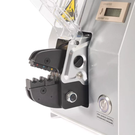 Пресс-клещи электрические КВТ ПКЭ-02 для опрессовки наконечников и разъемов матрицами МПК (91853) купить в Надыме