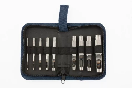 Набор пробойников для кожи Сибртех 2 - 13 мм 9 шт 18309 купить в Надыме