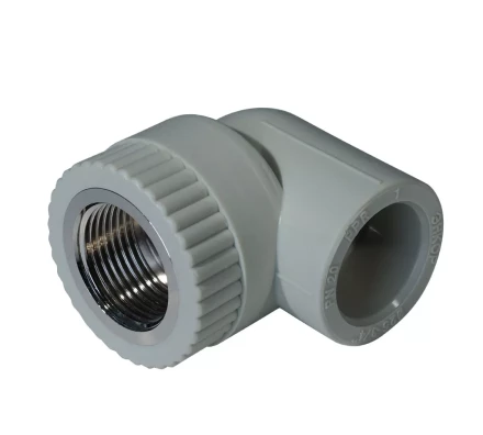 Уголок комб. PP-R ВР 25мм х 3/4 серый (25/100) 44173 купить в Надыме