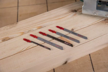 Пилки для лобзика HAMMER JG WD-PL-MT set No6 (5pcs) купить в Надыме