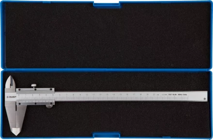 Штангенциркуль ЗУБР "ЭКСПЕРТ", ШЦ-I-200-0,05,нониусный, сборный корпус, нержавеющая сталь, 200мм,шаг измерения 0,05мм 34512-200 купить в Надыме
