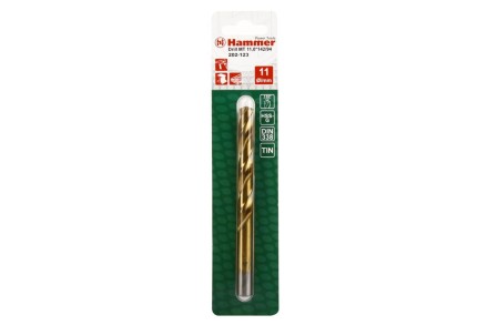 Сверло по металлу HAMMER Ф11х142мм (DR MT 11,0мм*142/94мм) купить в Надыме