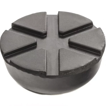 Резиновая опора для подкатного домкрата универсальная D=89 mm d=60 mm H=35 mm MATRIX 50910 купить в Надыме