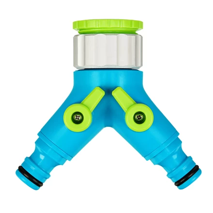 Разветвитель двухканальный Palisad Luxe 65774 с внутренней резьбой 3/4-1, с переключателем купить в Надыме