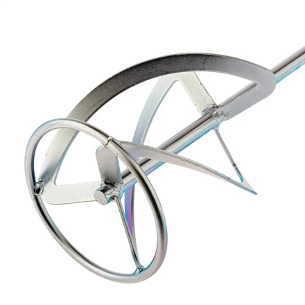 Насадка для миксера Сибртех, для тяжелых растворов, 140 х 590 мм, оцинкованная, хвостовик резьба М14, 848957 купить в Надыме