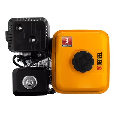 Двигатель бензиновый Denzel RX-17S, 7 л.с., 212 см3, горизонтальный вал шлиц 25 мм 95102 купить в Надыме