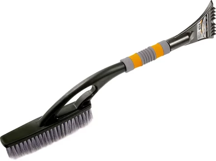 Щетка-сметка для снега со скребком автомобильная 600 мм / STELS 55297 купить в Надыме