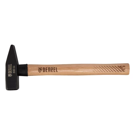 Молоток слесарный, Denzel 800 г, кованый квадратный боек, буковая рукоятка 10435 купить в Надыме