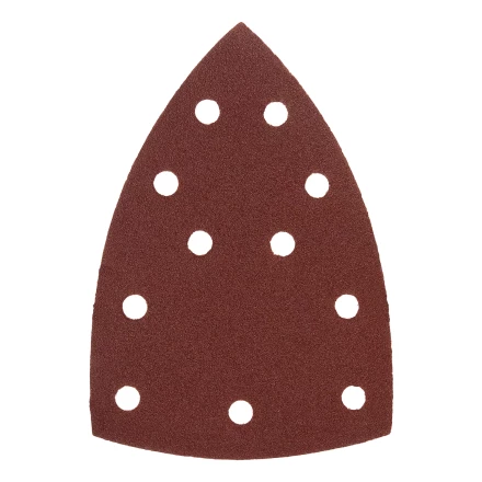 Треугольник абразивный на ворc. подложке под "липучку", перф., P 120, 150х150х100 мм, 5 шт. Denzel 738627 купить в Надыме