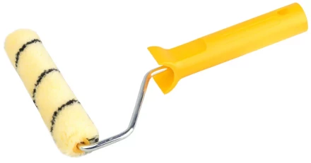 Мини-валик DUALON ПОЛИАКРИЛ малярный в сборе, ворс 7мм, бюгель 6мм, 15х160мм, STAYER Master 03-05812-16 купить в Надыме