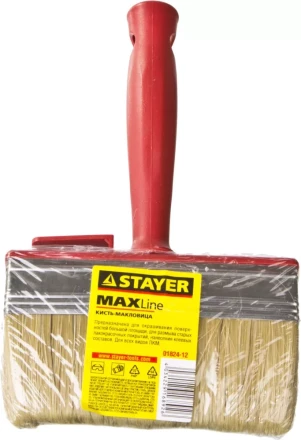 Макловица STAYER "MASTER" UNIVERSAL, светлая щетина, пластмассовый корпус, 3х12см 01824-12 купить в Надыме