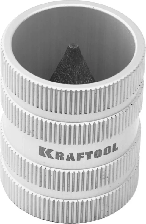 KRAFTOOL EXPERT. Фаскосниматель универсальный внутренний / внешний для труб из нерж. стали, меди, пластика. Металлический корпус. 23790-35 купить в Надыме