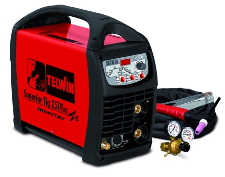 Сварочный аппарат Telwin SUPERIOR TIG 251 DC-HF/LIFT VRD  TIG ACC купить в Надыме