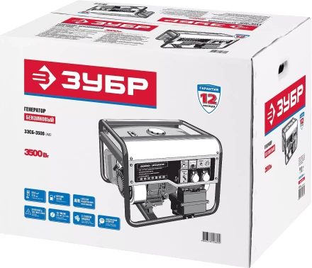 Генератор бензиновый ЗЭСБ-3500-ЭМ2 серия МАСТЕР купить в Надыме