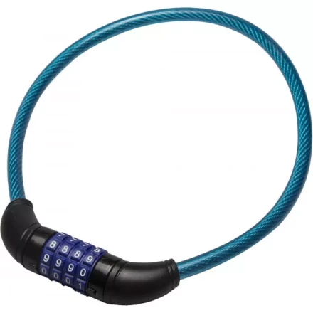 Замок ЗУБР "ПРОФЕССИОНАЛ", тросовый, кодовый, с изменяемым кодом, длина троса - 650мм, d 10мм 37262-65_z01 купить в Надыме