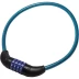 Замок ЗУБР "ПРОФЕССИОНАЛ", тросовый, кодовый, с изменяемым кодом, длина троса - 650мм, d 10мм 37262-65_z01 купить в Надыме