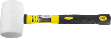Киянка STAYER "PROFI" резиновая БЕЛАЯ, с фиберглассовой ручкой, 680г 20533-680 купить в Надыме
