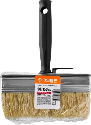 Кисть-макловица ЗУБР "ОПТИМА", светлая щетина, пластмассовый корпус, 50х150мм 01802-15 купить в Надыме
