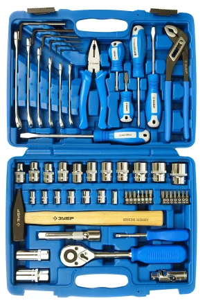 Универсальный набор инструмента 58 предм серия ЭКСПЕРТ купить в Надыме