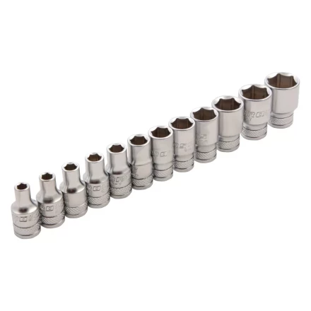 Набор инструментов 115 предметов, 120 зубьев, CrV, 1/4", 1/2" Gross 14152 купить в Надыме