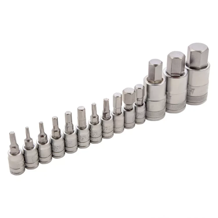 Набор инструментов 115 предметов, 120 зубьев, CrV, 1/4", 1/2" Gross 14152 купить в Надыме
