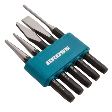Набор инструментов 115 предметов, 120 зубьев, CrV, 1/4", 1/2" Gross 14152 купить в Надыме