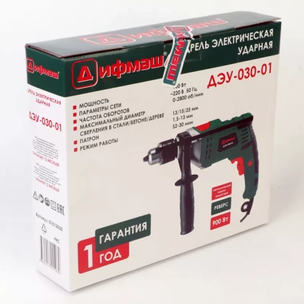 Ударная дрель Дифмаш ДЭУ-030-01 купить в Надыме