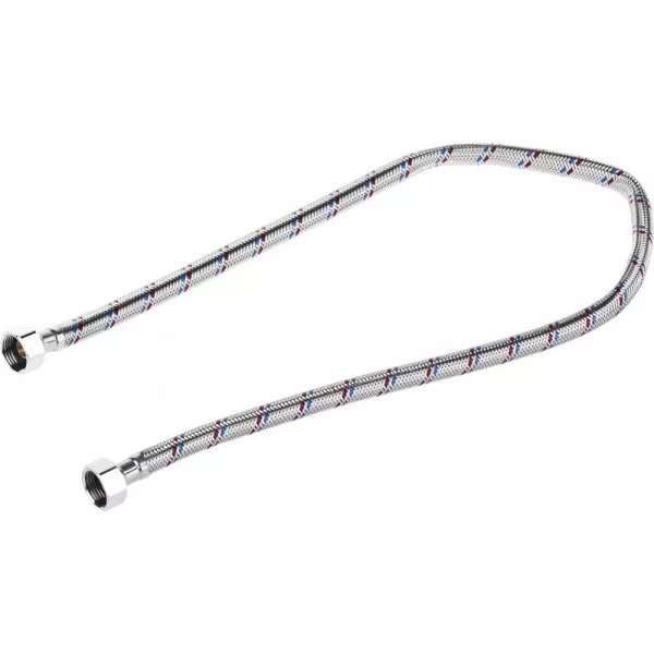 Подводка гибкая STAYER для воды, оплетка из нержавеющей стали, г/г 1/2" - 0,8м 51015-G/G-080 купить в Надыме