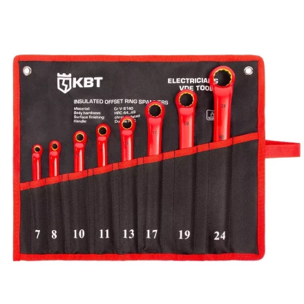 Набор накидных диэлектрических ключей КВТ НИИ-28 (10–19), 5 шт. (92330) купить в Надыме