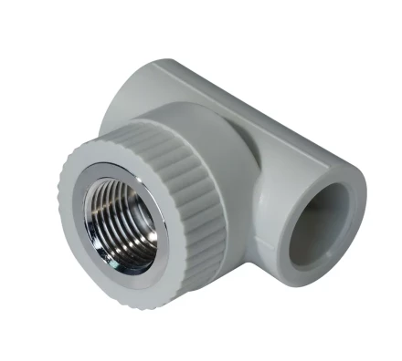 Тройник комб. PP-R ВР 32мм х1 серый (10/40) 44252 купить в Надыме