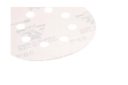 Круг шлиф. самосцепляющийся HAMMER 125мм P80 8отв. купить в Надыме