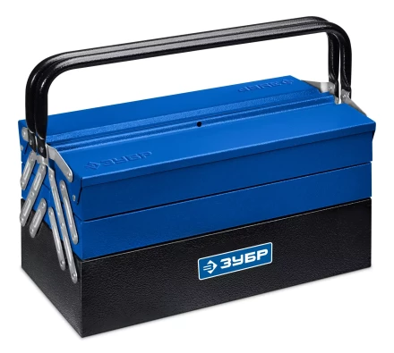 ЗУБР ЯРУС-5/17, 430 х 210 х 205 мм, (17), Металлический раздвижной ящик для инструментов, Профессионал (38356-17) купить в Надыме