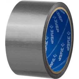 Армированная лента, ЗУБР "ПРОФЕССИОНАЛ" 12090-50-10, универсальная, влагостойкая, 48мм х 10м, серебристая 12090-50-10